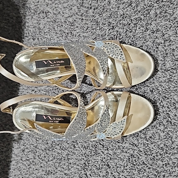 Nina high heels sz 8 ½ - Picture 2 of 7